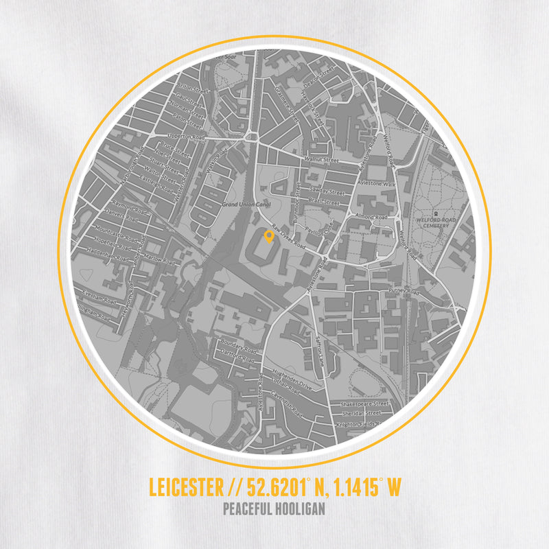 Leicester City Location T-Shirt White