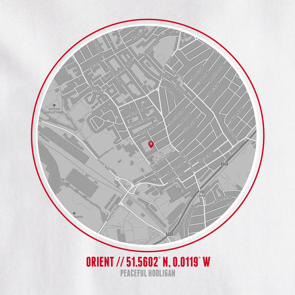 Leyton Orient Location T-Shirt White