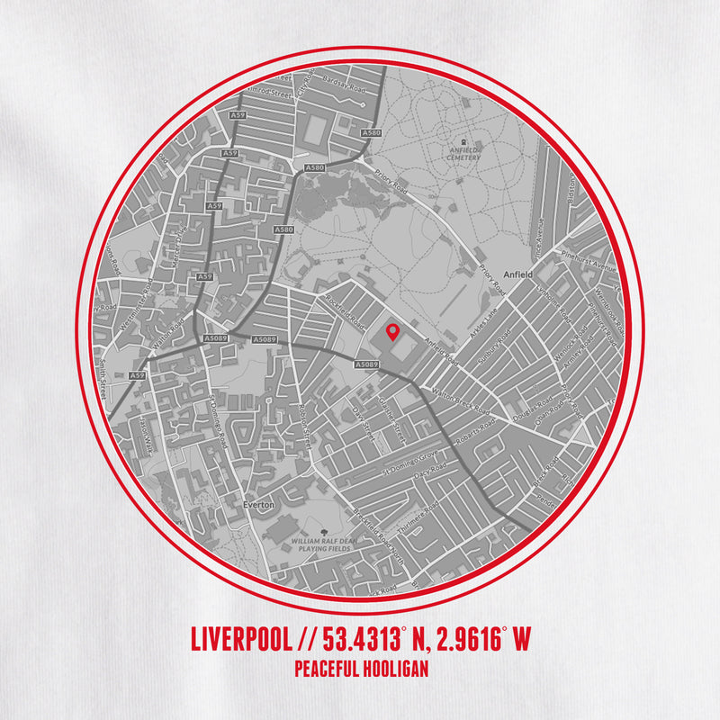 Liverpool Location T-Shirt White