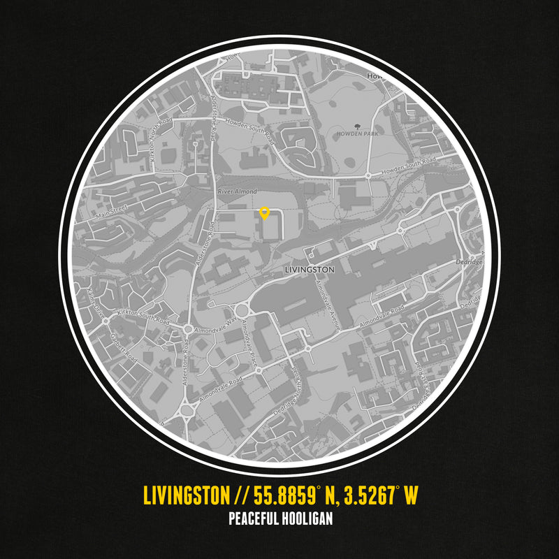 Livingston Location Hoodie Black