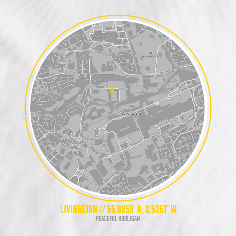 Livingston Location T-Shirt White