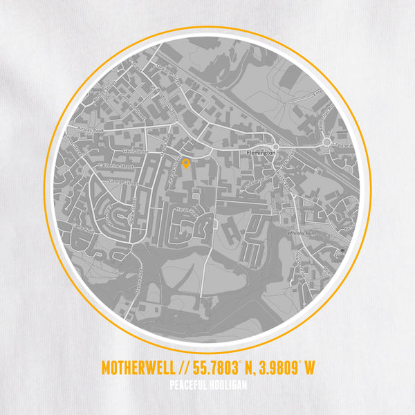 Motherwell Location T-Shirt White