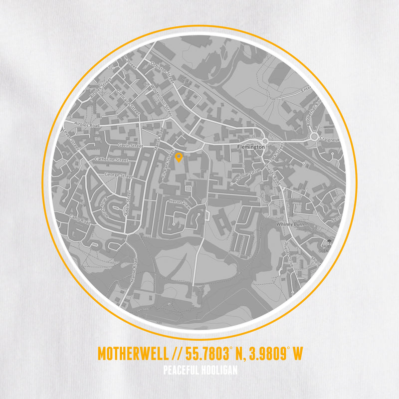 Motherwell Location T-Shirt White