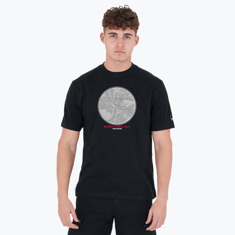 Nottingham Location T-Shirt Black