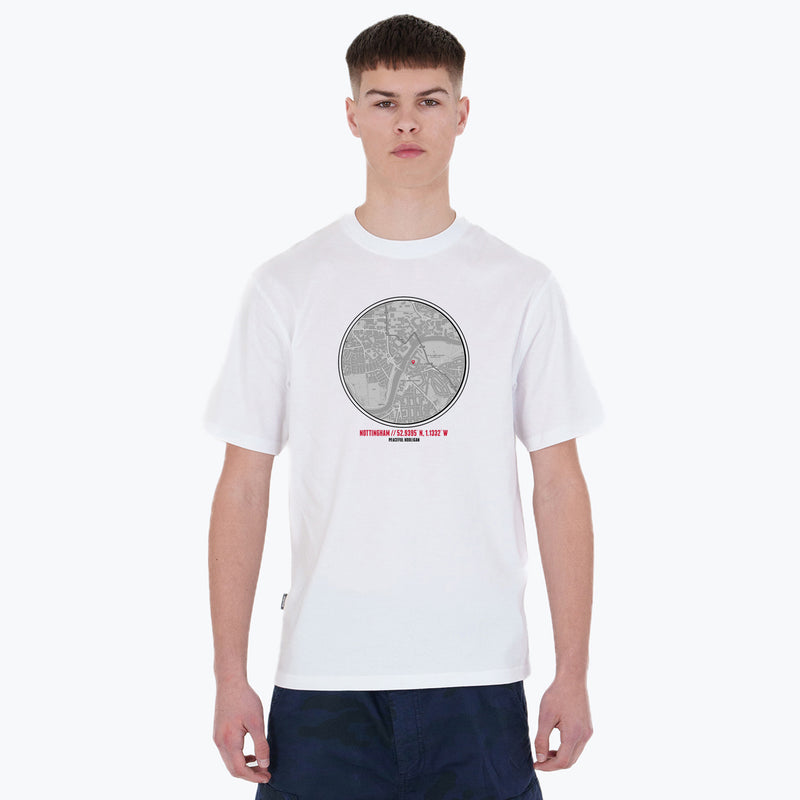 Nottingham Location T-Shirt White