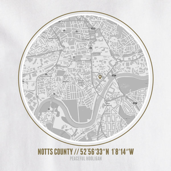 Notts County Location T-Shirt White