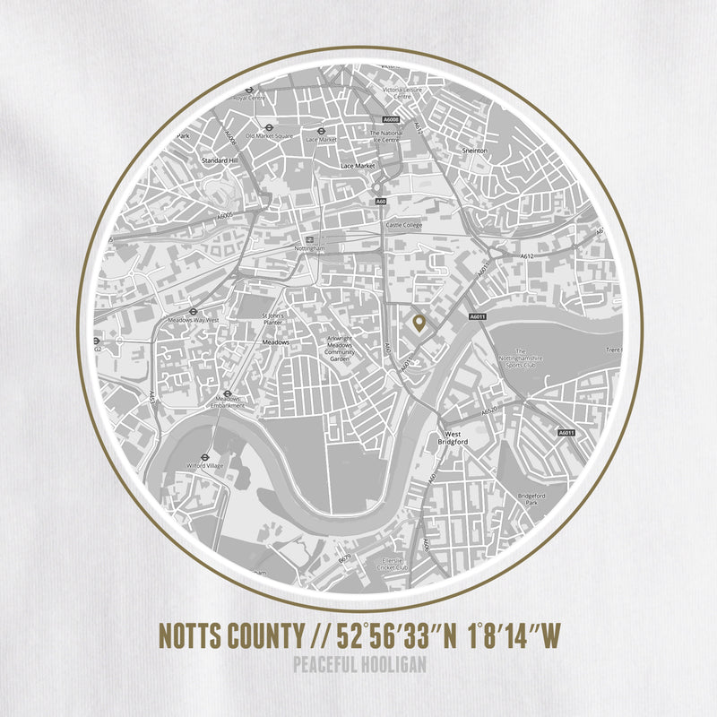 Notts County Location T-Shirt White