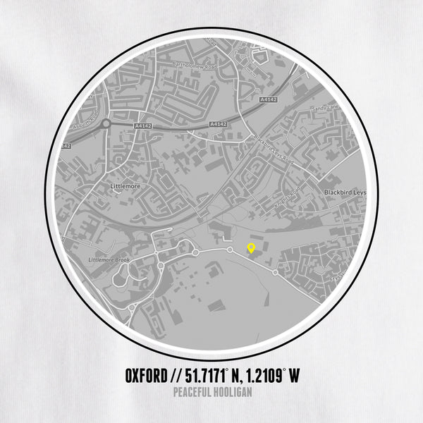 Oxford United Location T-Shirt White