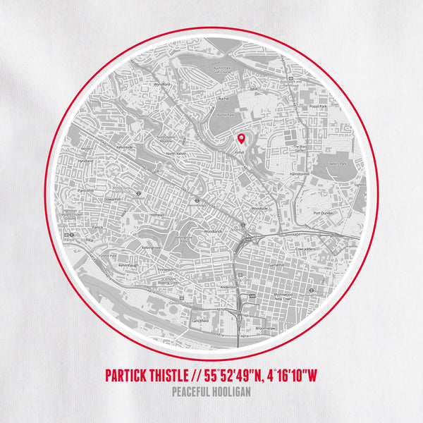 Partick Thistle Location T-Shirt White