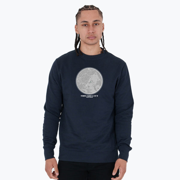 Plymouth Location Sweatshirt Navy