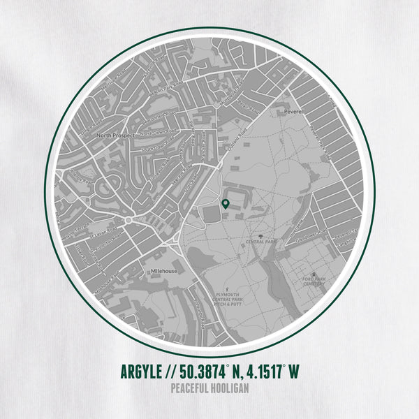 Plymouth Argyle Location T-Shirt White