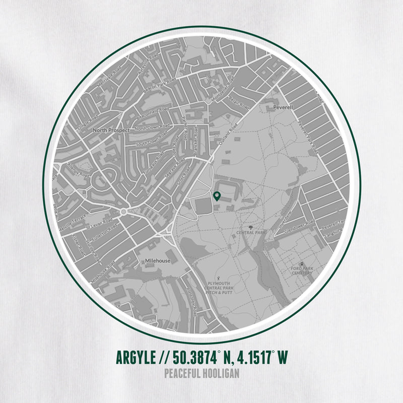 Plymouth Argyle Location T-Shirt White