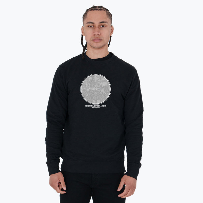 Portsmouth Location Sweatshirt Black