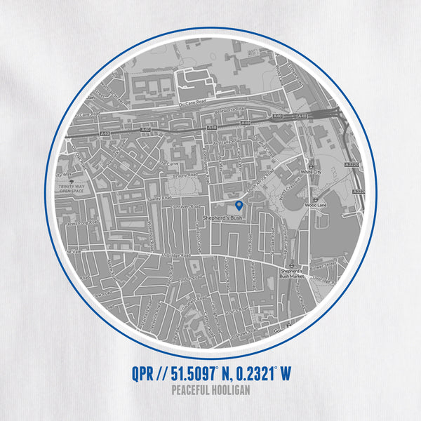 Queens Park Rangers Location T-Shirt White