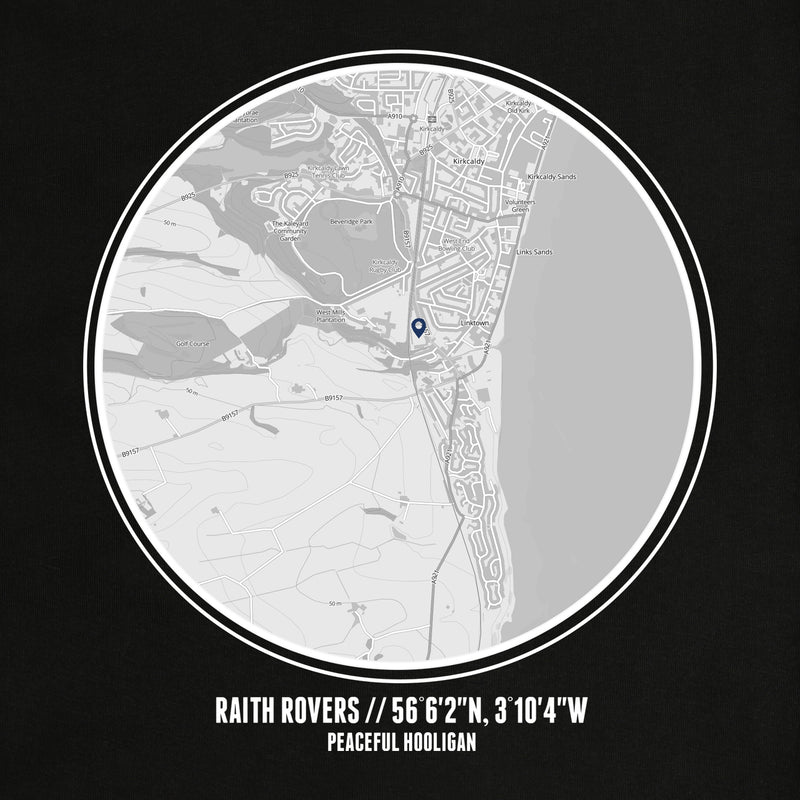 Raith Rovers Location Sweatshirt Black