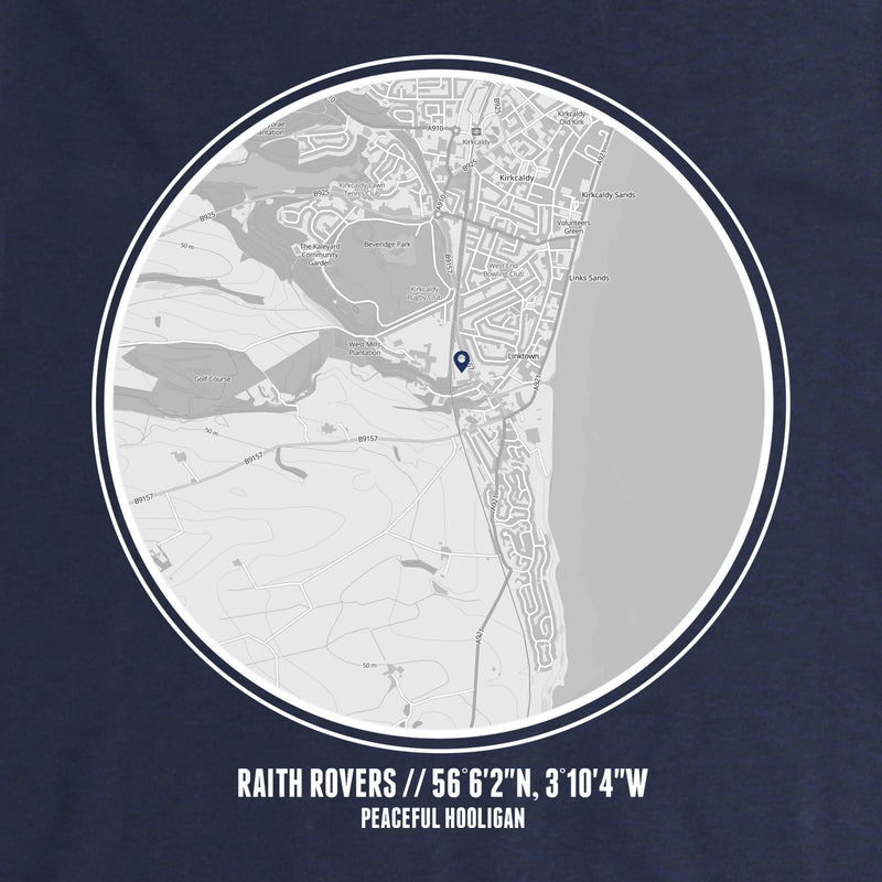 Raith Rovers Location Sweatshirt Navy