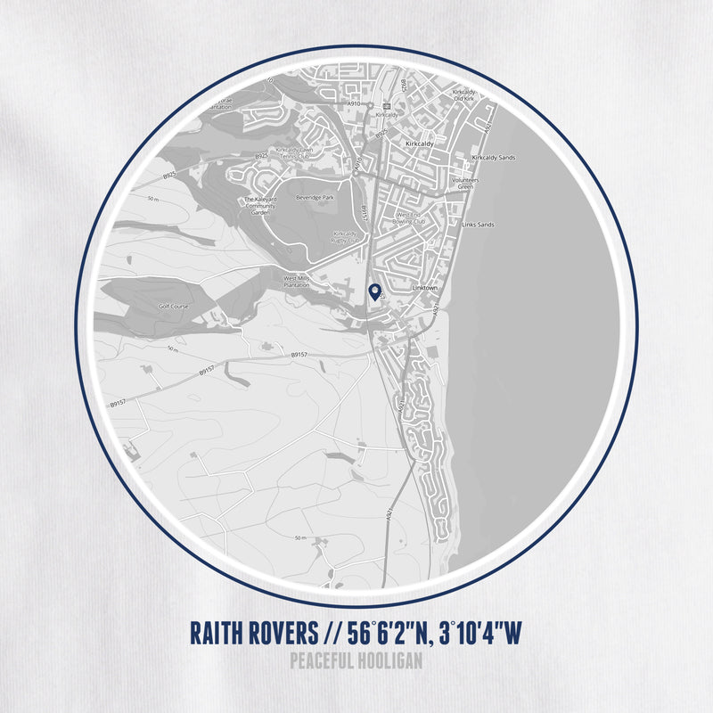 Raith Rovers Location T-Shirt White