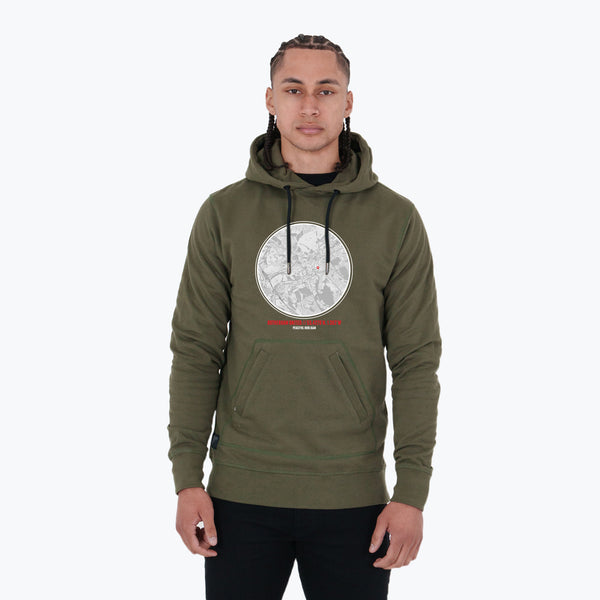 Rotherham United Location Hoodie Olive