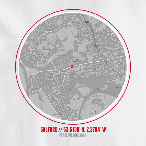 Salford City Location T-Shirt White