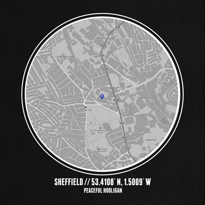 Sheffield Wednesday Location Sweatshirt Black