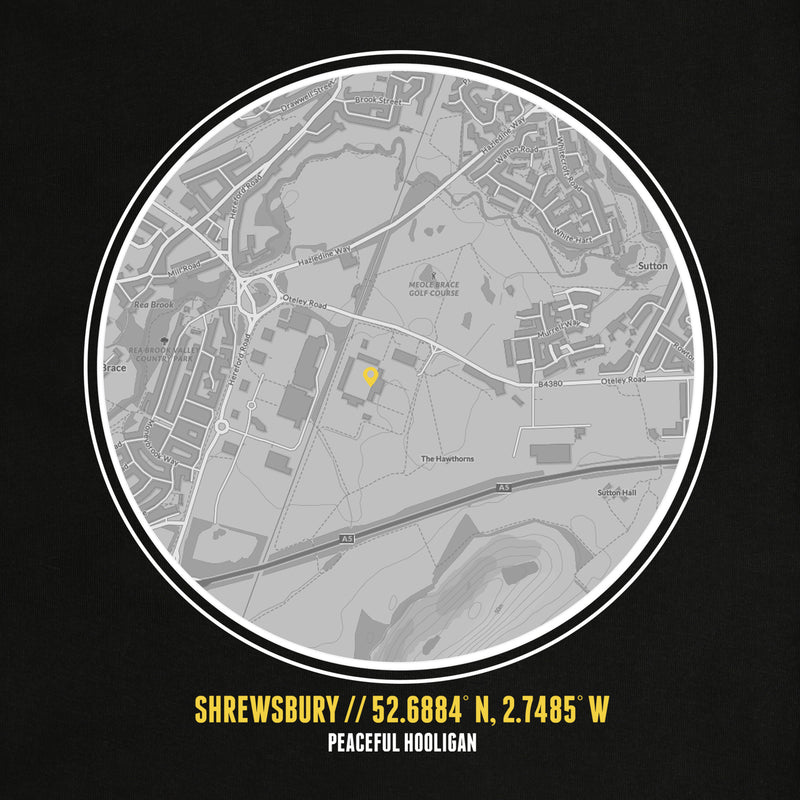 Shrewsbury Town Location Hoodie Black