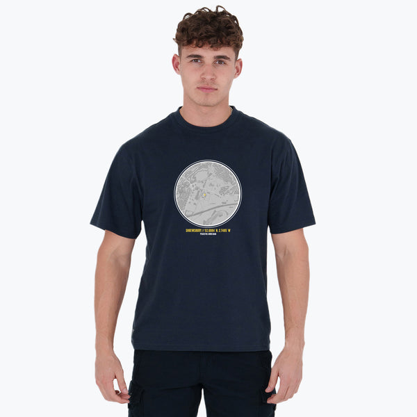 Shrewsbury Town Location T-Shirt Navy