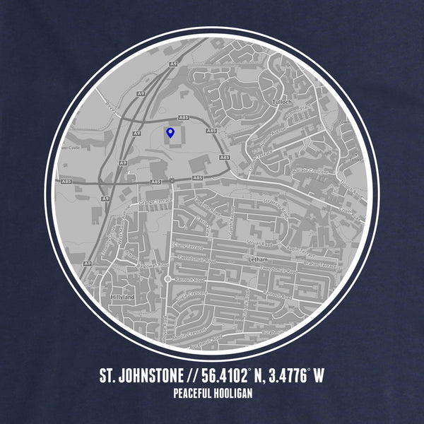 St Johnstone Location Sweatshirt Navy