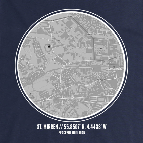 St Mirren Location Hoodie Navy