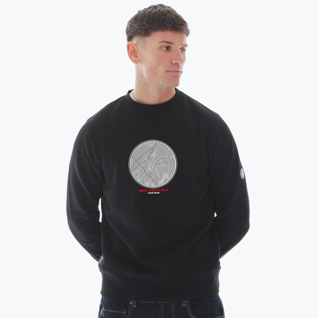 Gooners Location Sweatshirt Black