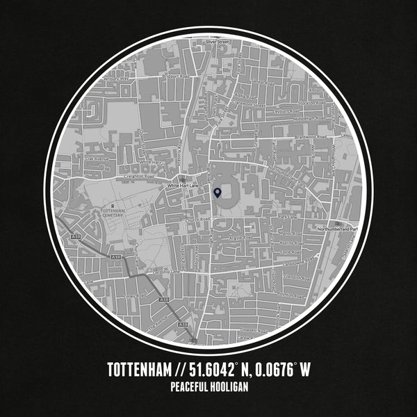 Tottenham Hotspur Location Sweatshirt Black