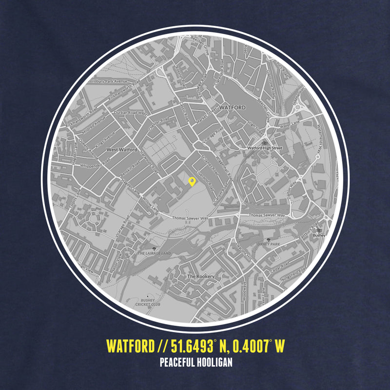 Watford Location Sweatshirt Navy