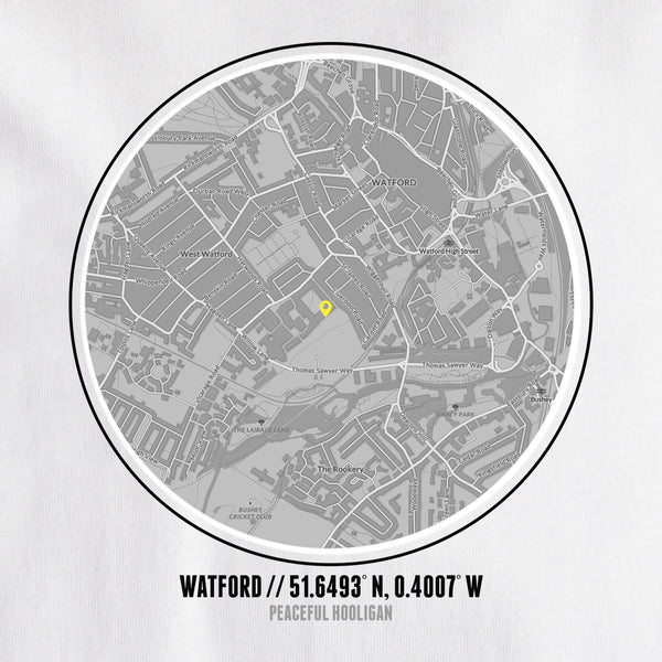 Watford Location T-Shirt White