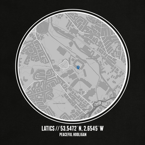 Wigan Location T-Shirt Black