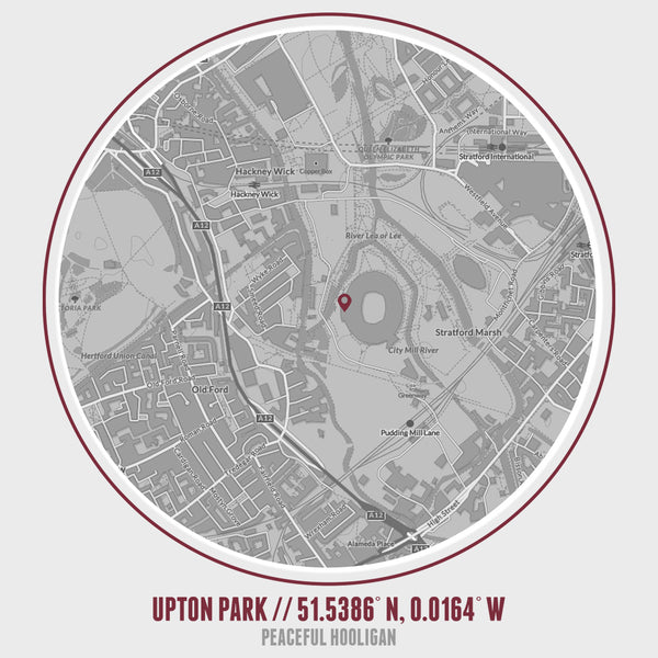 Upton Park Location T-Shirt White