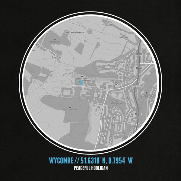 Wycombe Location T-Shirt Black