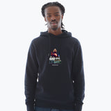 Spike Island Hoodie Navy