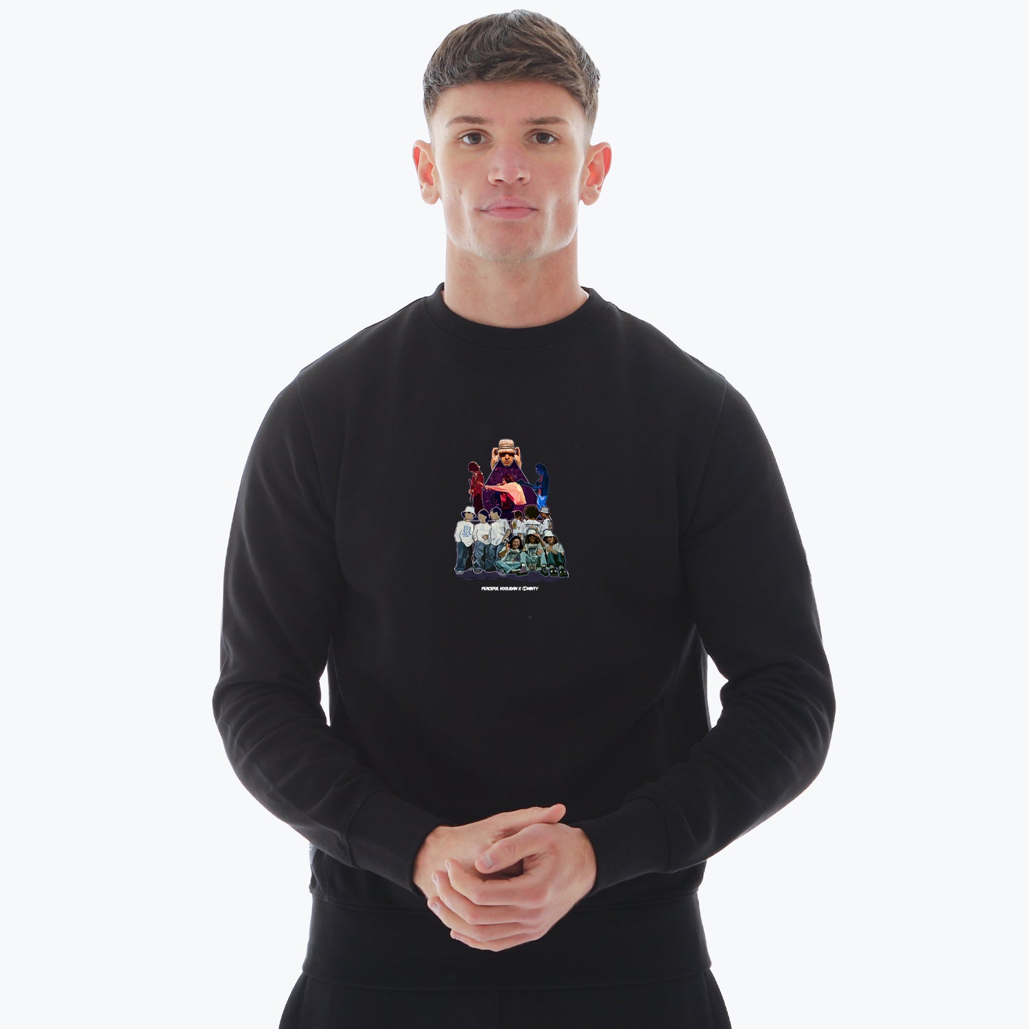 Spike Island Sweatshirt Black