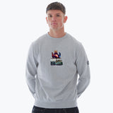 Spike Island Sweatshirt Marl Grey
