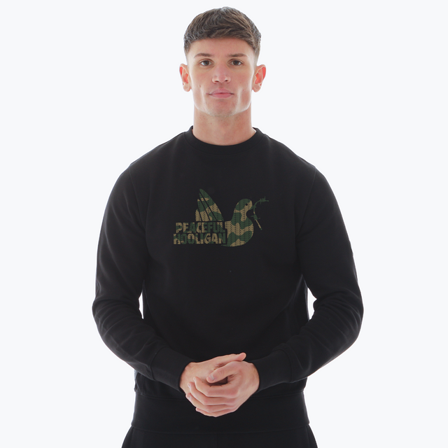 Stoke Barmy Army Sweatshirt Black