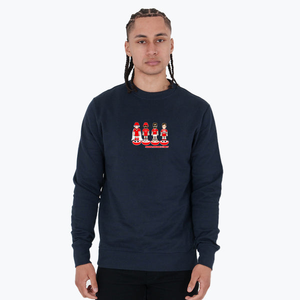 Accrington Stanley Subbuteo Sweatshirt Navy