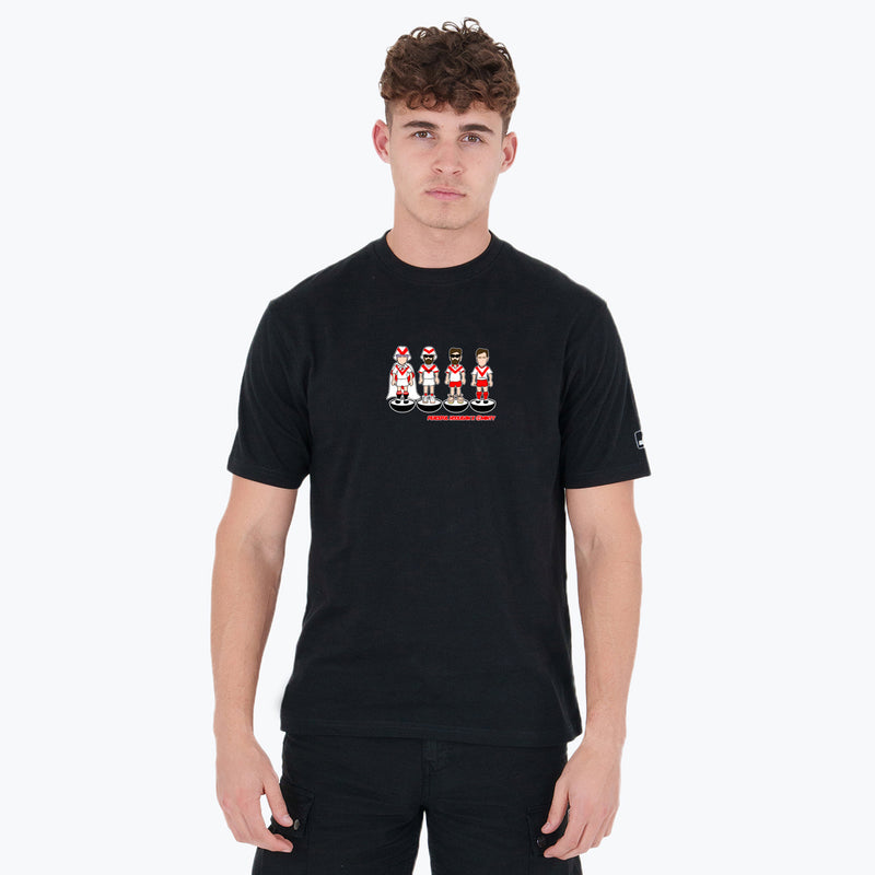 Airdrieonians Subbuteo T-Shirt Black