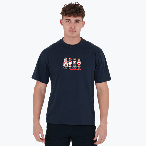 Airdrieonians Subbuteo T-Shirt Navy