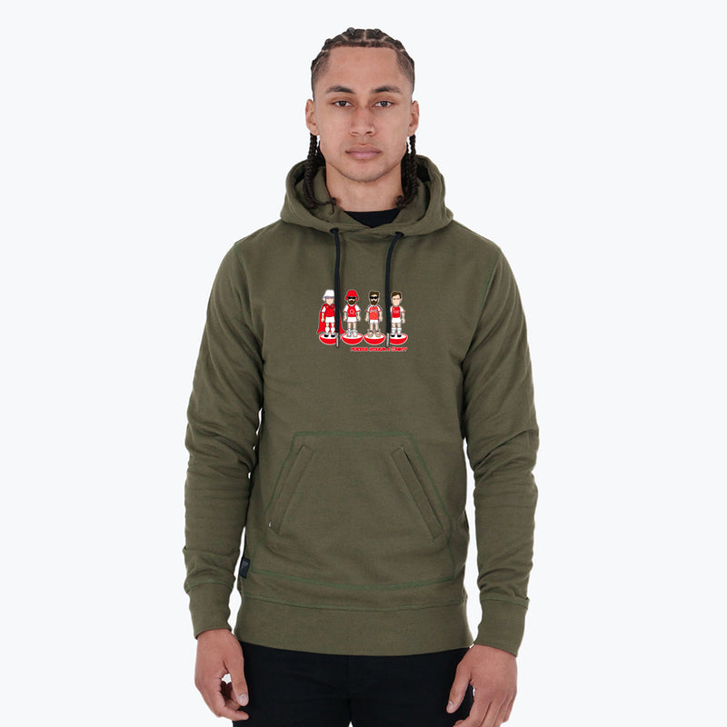 Gooners Subbuteo Hoodie Olive