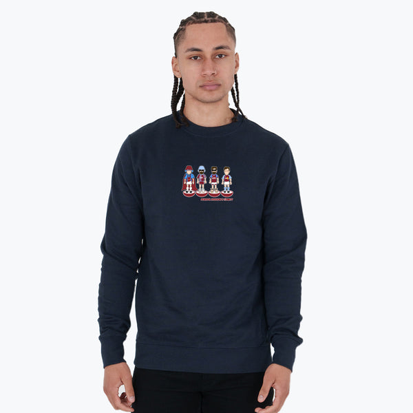 Aston Villa Subbuteo Sweatshirt Navy