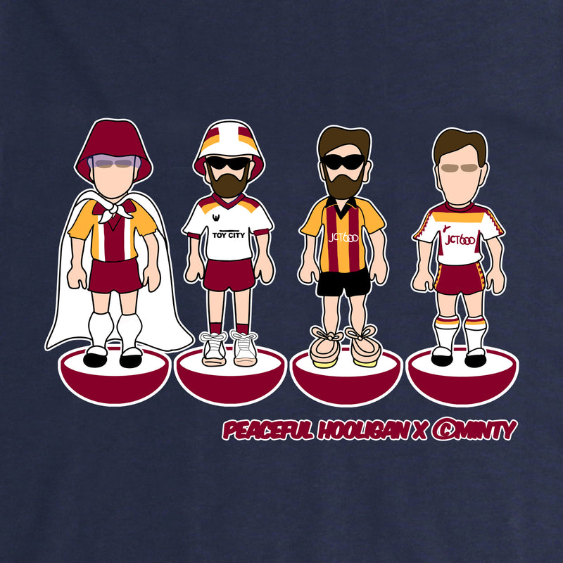 Bradford City Subbuteo T-Shirt Navy