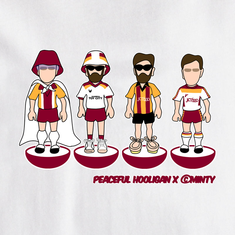 Bradford City Subbuteo T-Shirt White