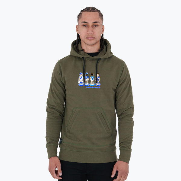 Rovers Subbuteo Hoodie Olive