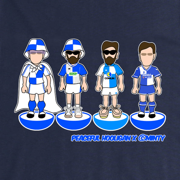 Bristol Rovers Subbuteo T-Shirt Navy