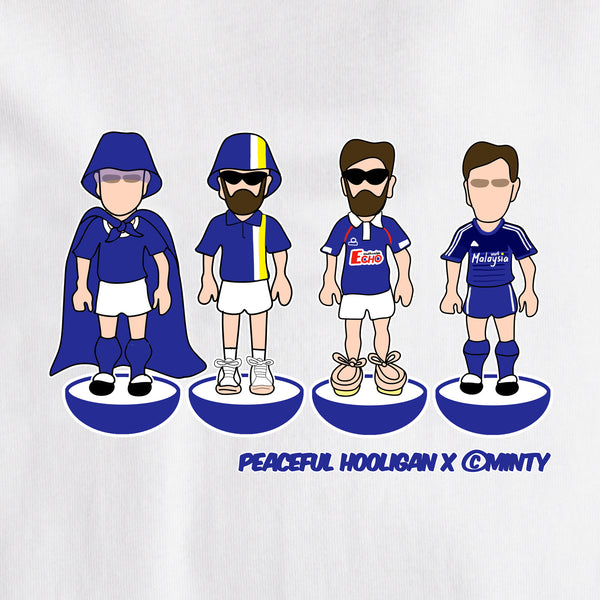 Cardiff City Subbuteo T-Shirt White