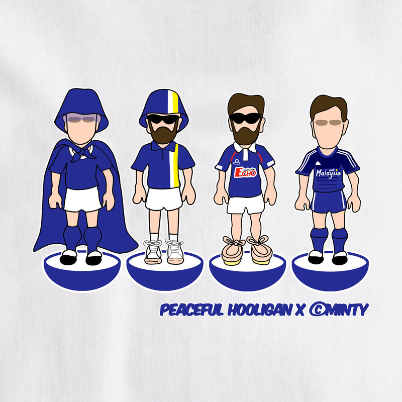 Cardiff City Subbuteo T-Shirt White